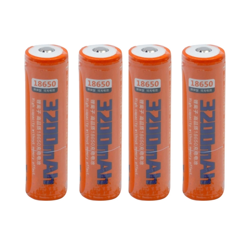 باتری لیتیوم یون قابل شارژ اسمال سان مدل 18650 ظرفیت 3200 میلی آمپر ساعت بسته 4 عددی