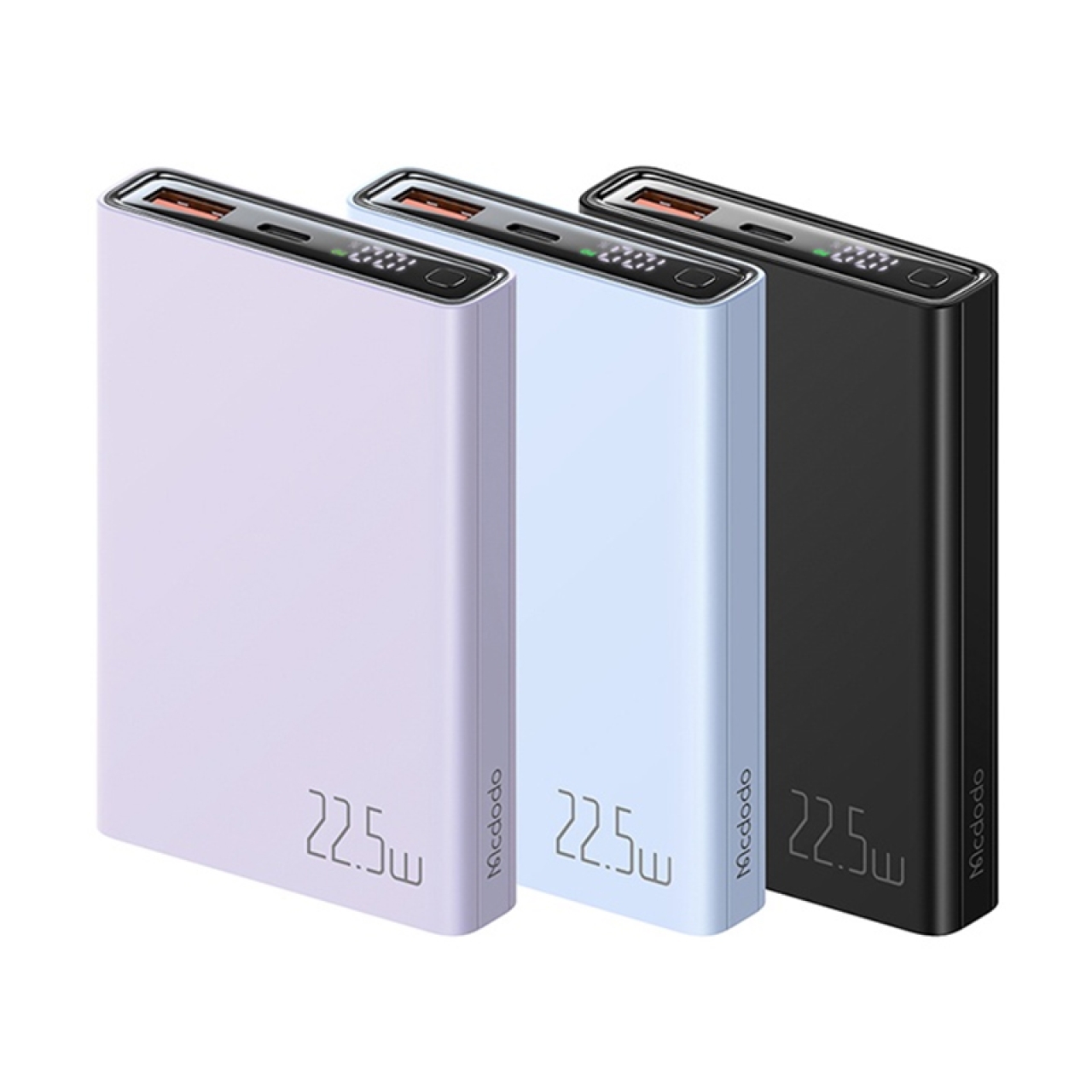  پاوربانک فست شارژ تایپ سی و یو اس بی 10000 میلی آمپر ساعت مک دودو مدل Mcdodo MC-294 22.5W Powerbank 