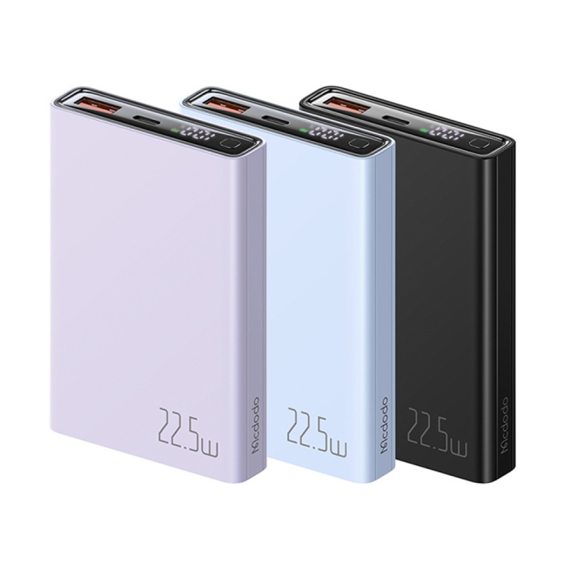  پاوربانک فست شارژ تایپ سی و یو اس بی 10000 میلی آمپر ساعت مک دودو مدل Mcdodo MC-294 22.5W Powerbank 
