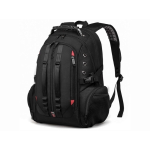  کوله پشتی مسافرتی ضد آب لپ تاپ 17 اینچ با دو درگاه یو اس بی و آی یو ایکس بنج مدل Bange BG-1901 