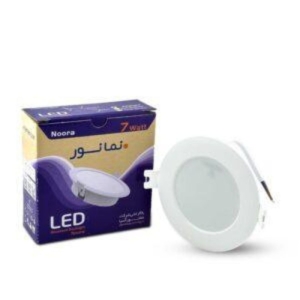 پنل توکار 7 وات نمانور مدل نورا