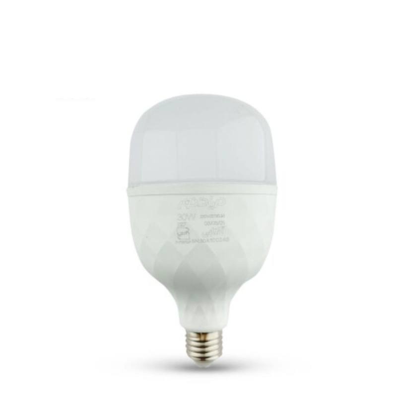 لامپ ال ای دی استوانه 30وات دریان نور پایه E27 مجموعه 2 عددی