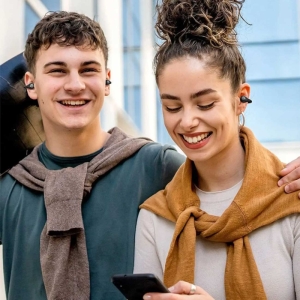  هندزفری بلوتوثی 5.3 گیره‌ای بیسوس مدل AS01 A00079500113 