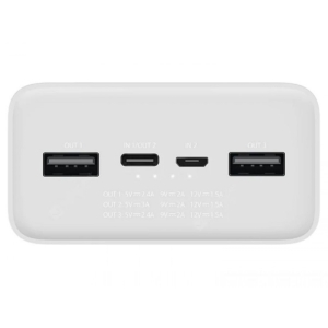  پاور بانک شارژ سریع تایپ سی و یو اس بی 30000 شیائومی مدل PB3018ZM 