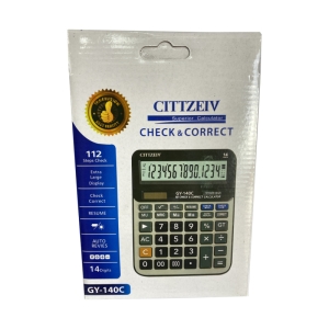 ماشین حساب سیتزیو مدل CITT-GY140