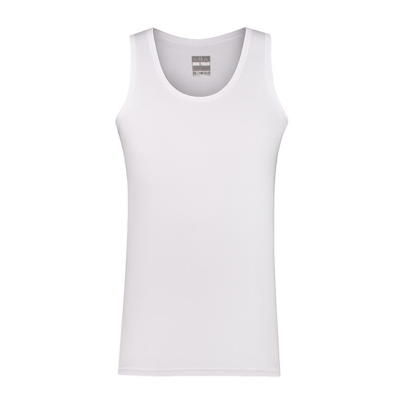 زیرپوش بدون آستین یقه باز مردانه سیلکا مدل ساده