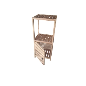 استند مخصوص جالباسی جاکیفی وجاکفشی چوبی کد63