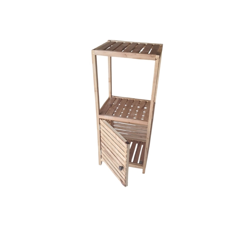 استند مخصوص جالباسی جاکیفی وجاکفشی چوبی کد63