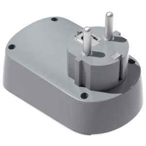  مبدل و چند راهی برق 2500 وات یک سوکت برق، یک تایپ سی، یک یو‌اس‌بی پورودو مدل PD-MSACEU-WH 