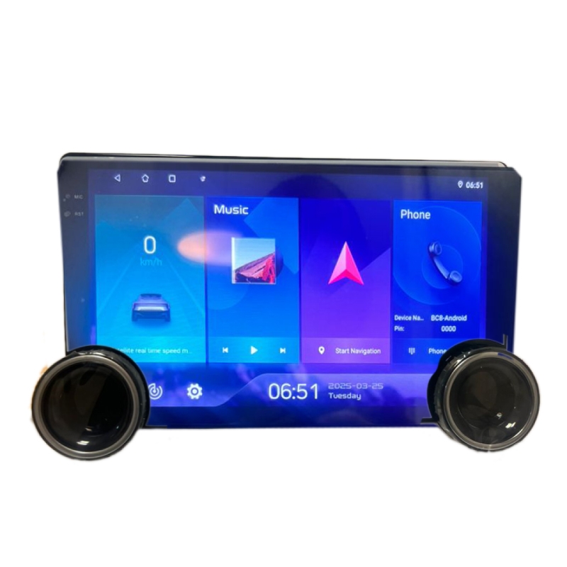 پخش کننده تصویری خودرو مدل دایموند ولوم دار