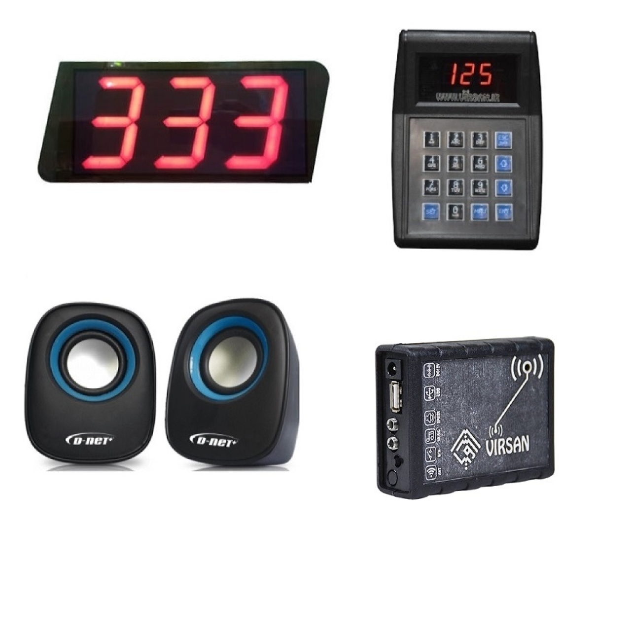 دستگاه فراخوان مشتری مدل باکس صدا