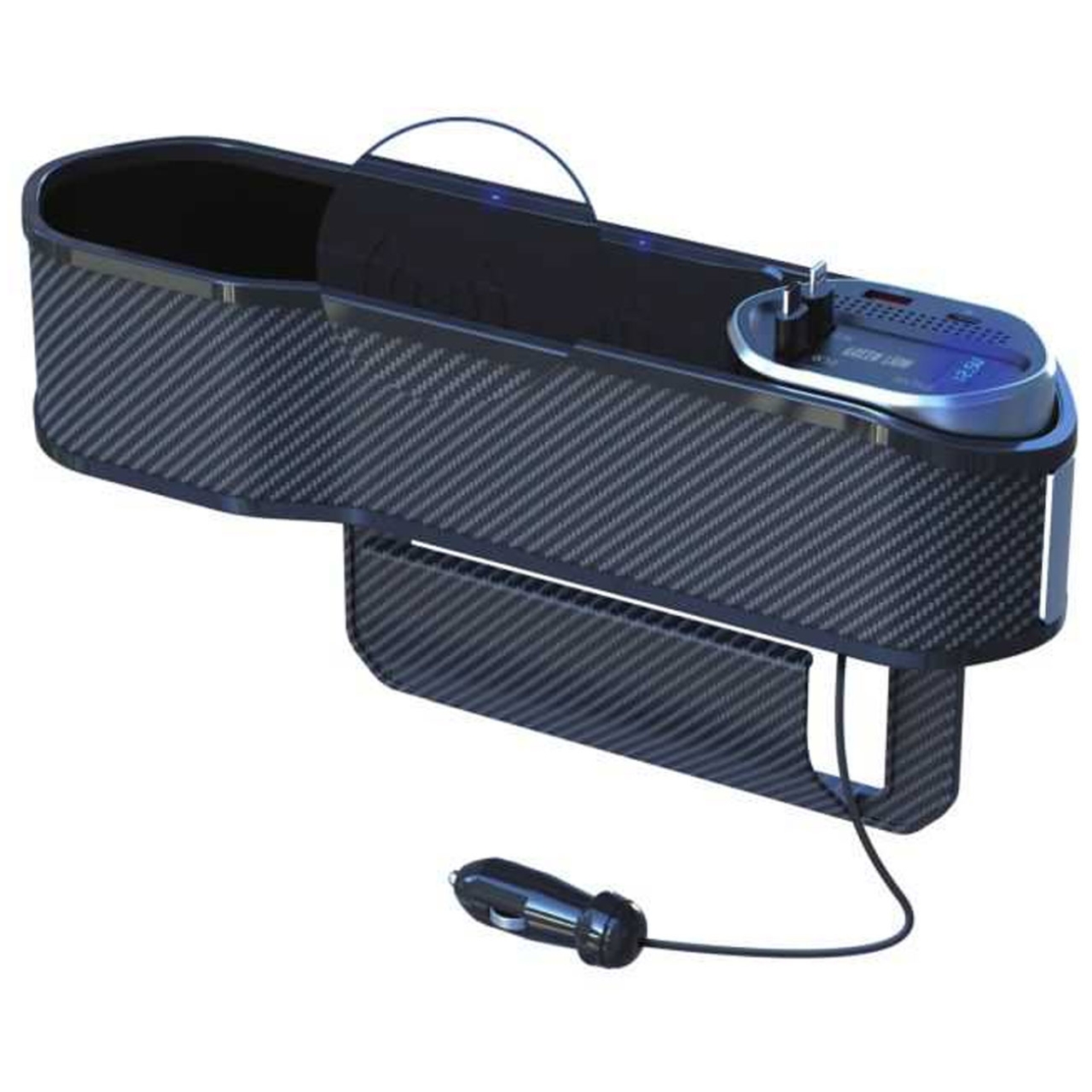  نظم دهنده و شارژر فندکی ماشین گرین لاین مدل GNUNORGCDOWBK 