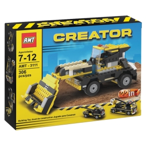 لگو ماشین AMT مدل 22 نوع ماشین راهسازی 306 قطعه