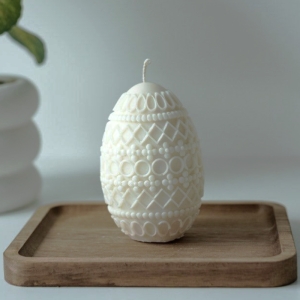 شمع تخم مرغ مدل بوهو