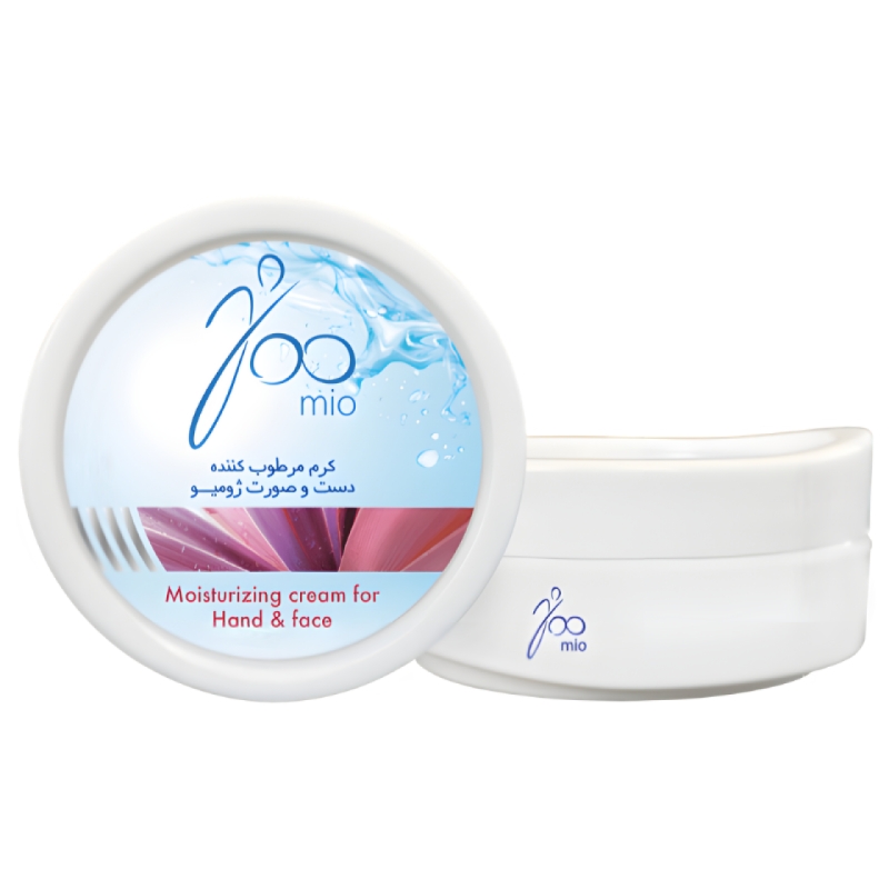 کرم مرطوب کننده ژومیو مناسب پوست خشک حجم 150 میلی لیتر