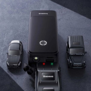  جامپ استارتر خودرو، پاوربانک 6000 میلی‌آمپر و چراغ قوه بیسوس مدل  BS-CH006 C00259200121-00 