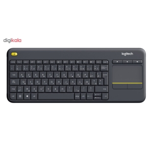 کیبورد بی‌ سیم لاجیتک مدل K400 Plus با حروف فارسی