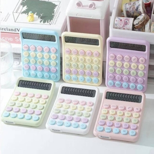 ماشین حساب دکمه رنگی رونزون مدل RZ.822 MAX