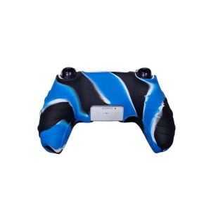کاور ضد ضربه دسته پلی استیشن 5 ps5 آبرنگی آبی
