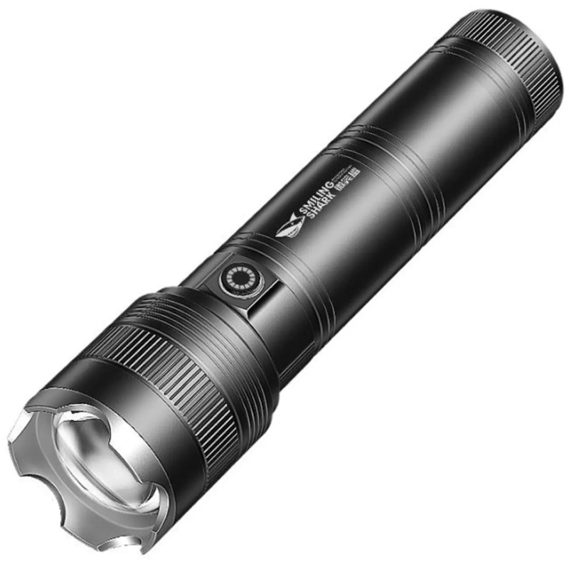 چراغ قوه پر نور شارژی اسمایلینگ شارک مدل SD-0523