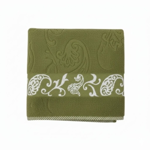 حوله حمام لاله مدل دوسر گل سایز ۱۵۰*۹۰