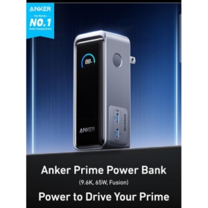 پاوربانک انکر پرایم ۶۵ وات مدل A A1339 ظرفیت 9600 میلی آمپر