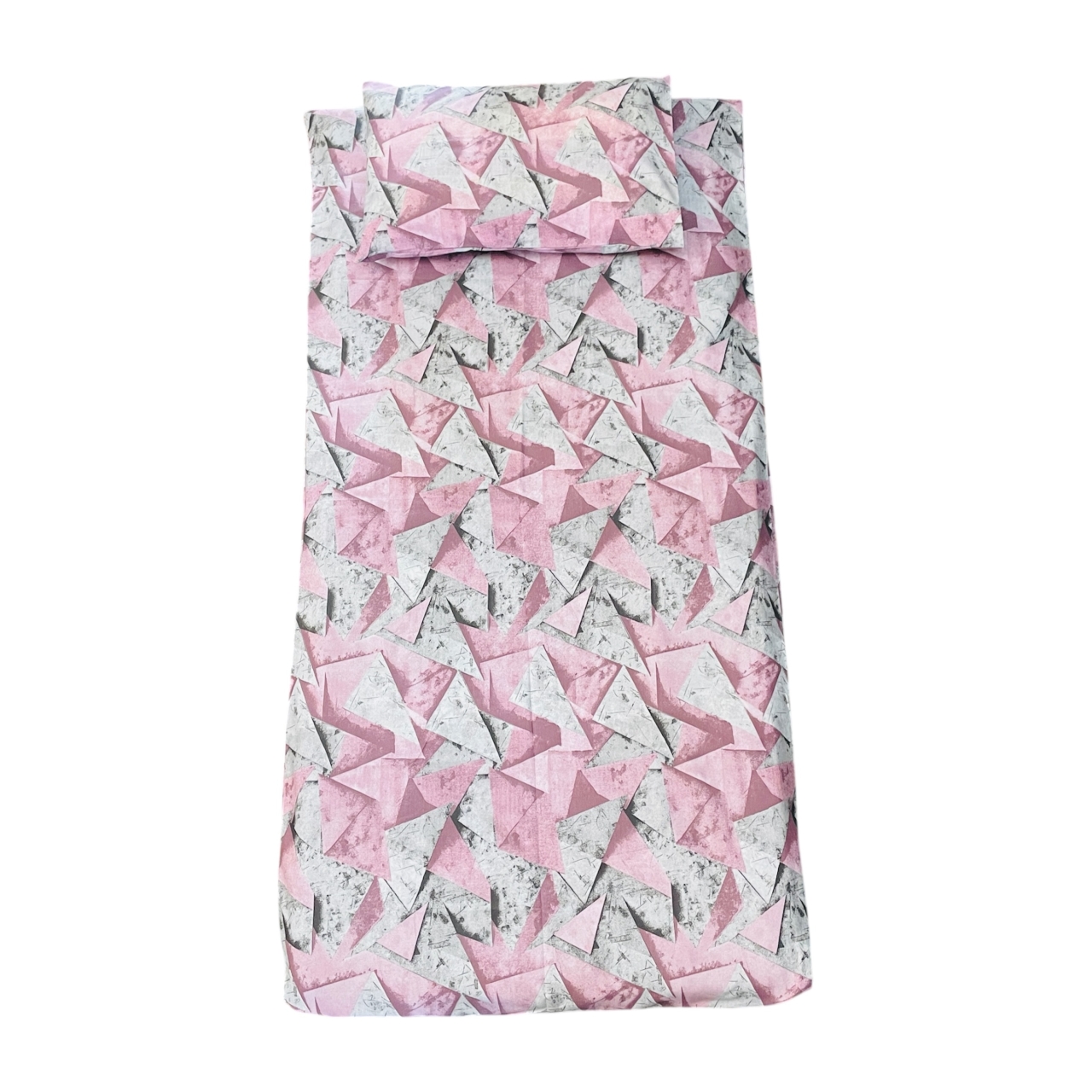 ملحفه زیپدار تشک زمینی طرح هندسی کد Sh0224