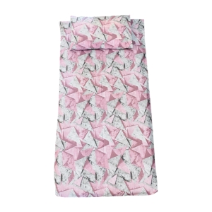 ملحفه زیپدار تشک زمینی طرح هندسی کد Sh0224