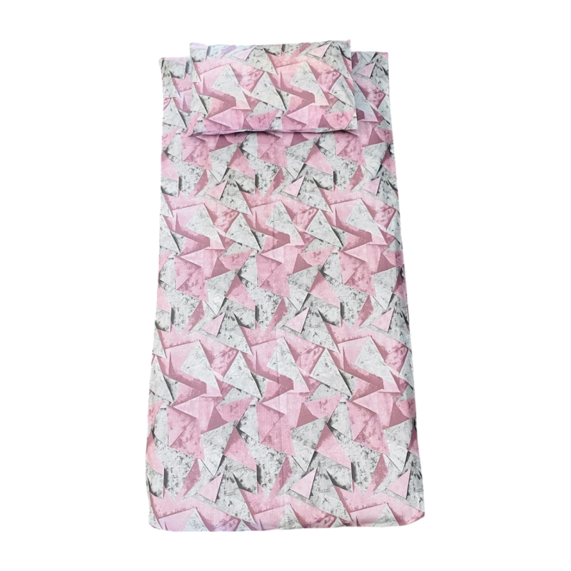 ملحفه زیپدار تشک زمینی طرح هندسی کد Sh0224