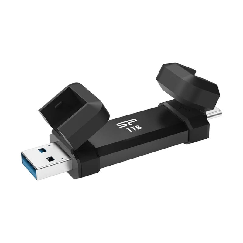 اس اس دی اکسترنال سیلیکون پاور مدل DS72 ظرفیت 1 ترابایت رابط USB 3.2 Gen2