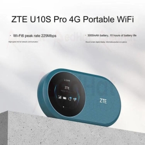 مودم 4G LTE قابل حمل زد تی ای مدل U10S Pro به همراه 20 گیگابایت اینترنت
