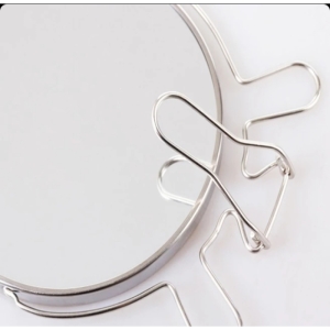 آینه رومیزی دو طرفه میرور قطر ۱۴ سانتی‌متر