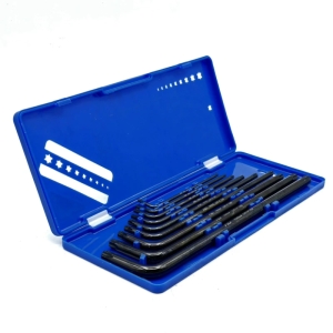 آچار آلن ستاره ای بلند ای زد دی مدل جعبه دار کد CR-V-9PCS مجموعه 9 عددی