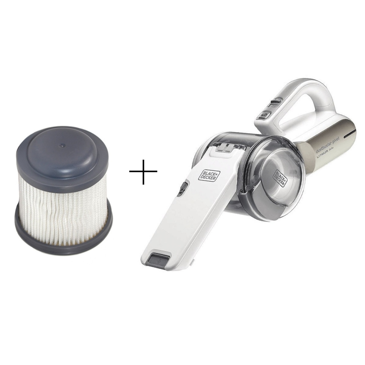 جارو شارژی بلک اند دکر مدل PV1420 به همراه یک عدد فیلتر اضافه