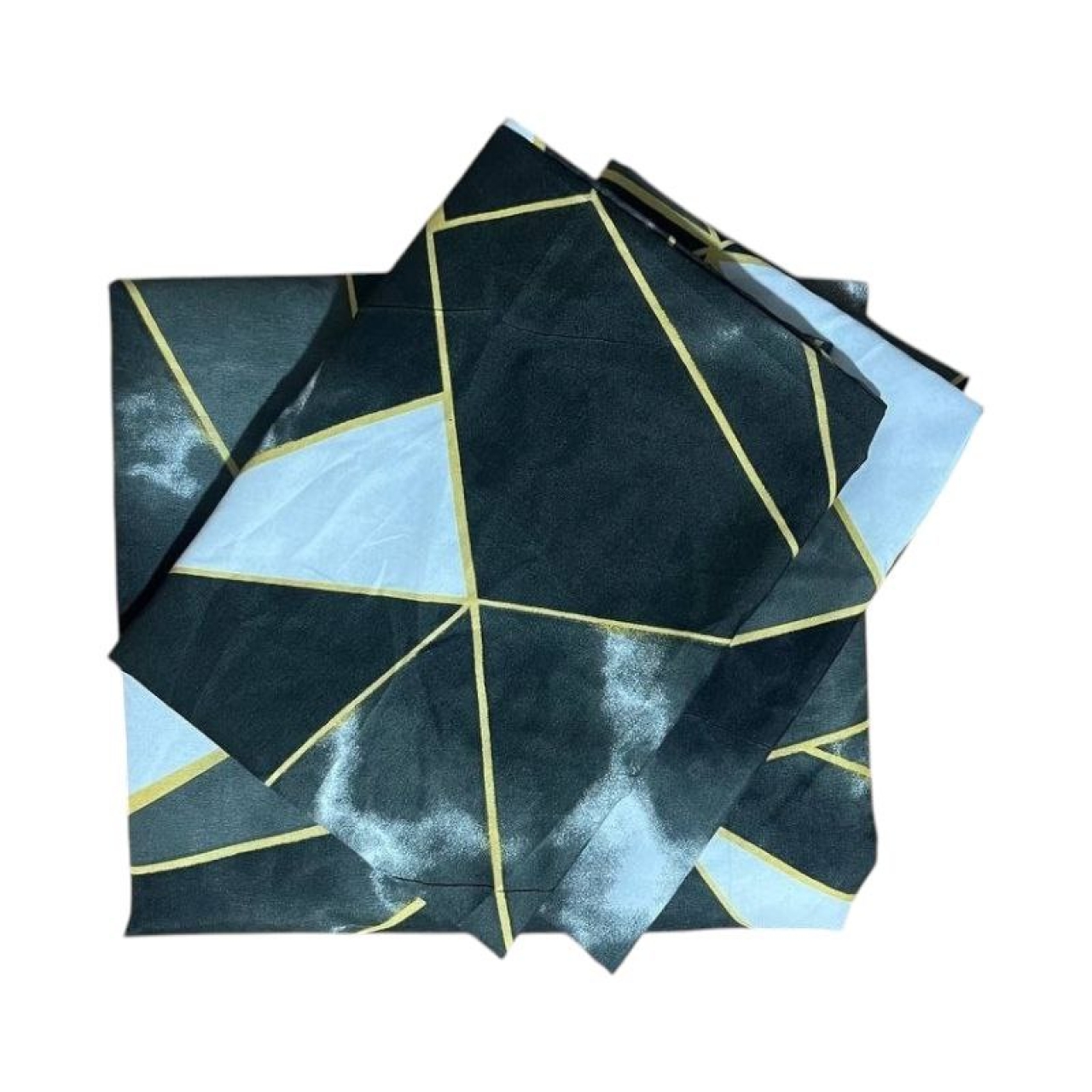 ست ملحفه دونفره 180 طرحدار و روبالشی + کش نظم دهنده روتختی Cheshik مدل کندو