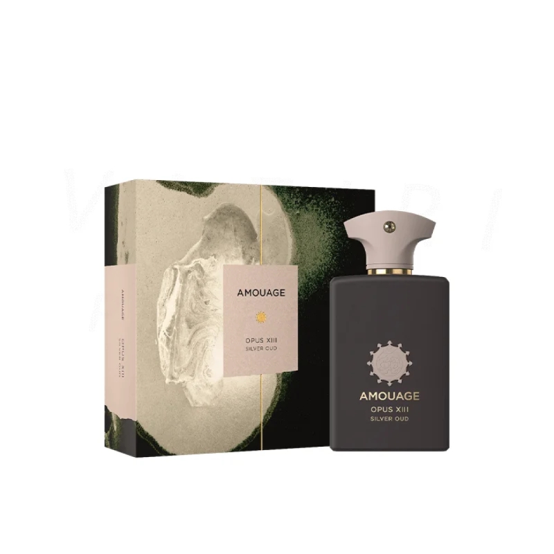 ادوپرفیوم مردانه زنانه هارد باکس آمواج مدل اوپوس سیزده سیلور عود حجم 100 میلی لیتر