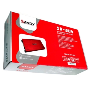 آمپلی فایر خودرو 60×4 وات ساووی مدل SV-604