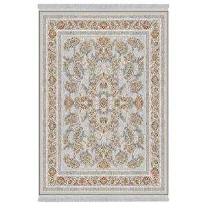 فرش پارچه‌ای دفه مدل فرشینه هازان مخمل طرح فانتزی کد 3303