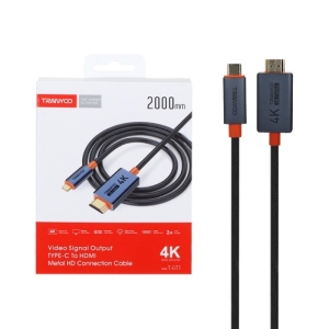 کابل تبدیل HDMI به USB-C ترانیو مدل GT3