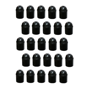 سرپیچ آویز سها مشکی پایه E27 بسته 25 عددی