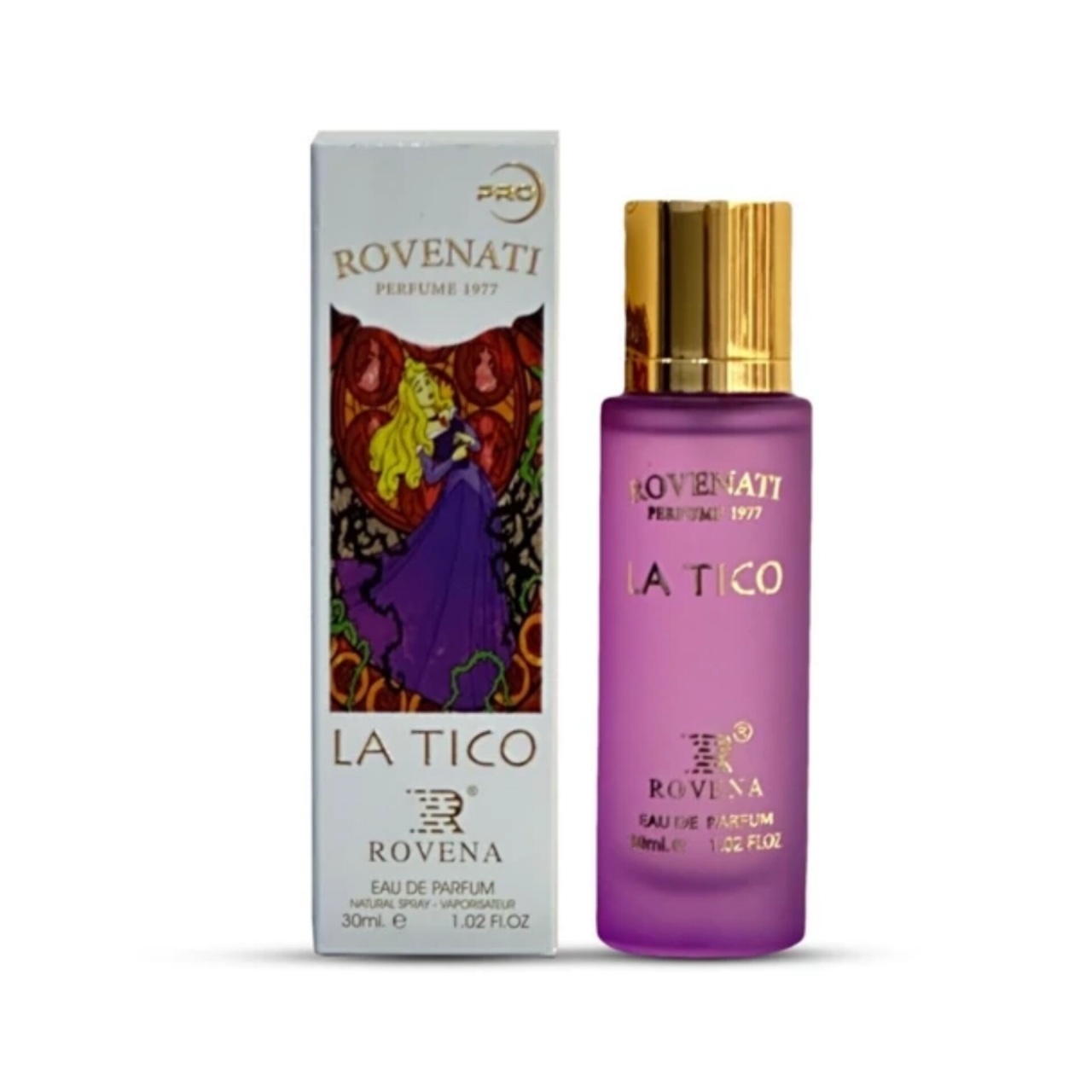 ادکلن زنانه روونا مدل کازاموراتی لاتوسکا حجم ۳۰ میل