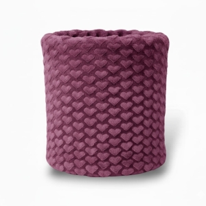 پتو مسافرتی تکنفره گلبافت طرح فلورا قلبی سایز 160*220 سانتیمتر