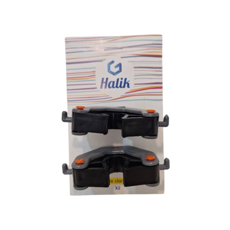 گیره نگهدارنده جارو و تی حالیک مدل بسته 2 عددی