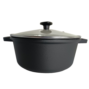 سرویس قابلمه و تابه آلومینیومی آر آی اف مدل Rose با روکش داخلی گرانیت 8 پارچه