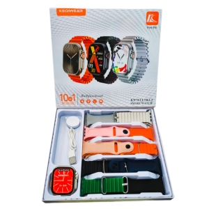 ساعت هوشمند الترا کگیویر مدل KW70 ultra3 با 10 بند متنوع