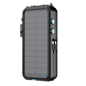 پاور بانک خورشیدی پاورولوژی مدل PP049 ظرفیت 16000 میلی‌آمپر