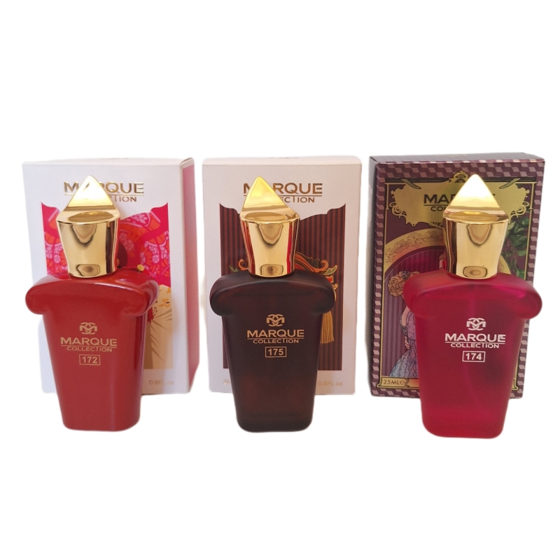 پک اقتصادی سه عددی عطر های زنانه مارکویی کالکشن مدل کازاموراتی گران بالو, کازاموراتی 1888, کازاموراتی بوکت آیدل حجم 25 میل