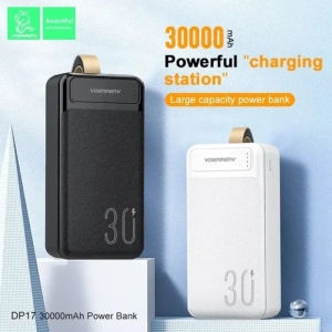 پاوربانک وی دنمن وی مدل DP17 ظرفیت 30000 میلی آمپرساعت با بند آویز