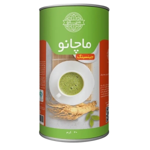 ماچا جینسینگ ماچانو قوطی 40 گرمی