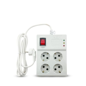 محافظ ولتاژ کامپیوتر 4 خانه پارت الکتریک با کابل 3 متری کد 894